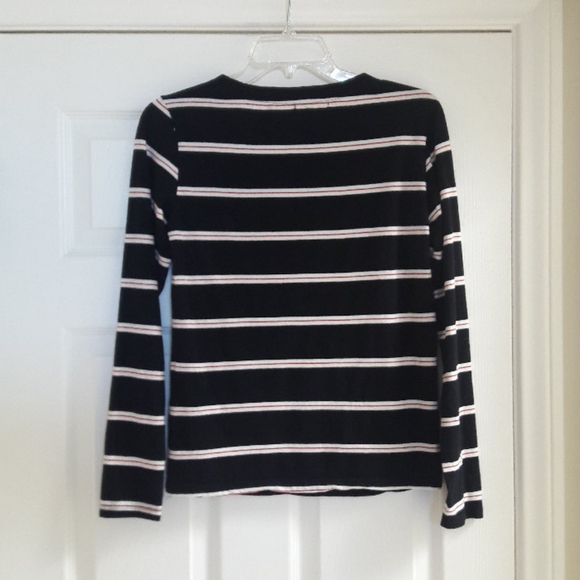 Sundry Black & Red Stripe Jersey Size Small - Picture 2 of 2
